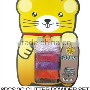 6 PCS 2G GLITTER POWDER thumbnail-3
