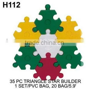 H112 35PC TRIANGLE STAR BUILDER thumbnail-1