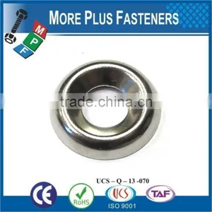 Made in Taiwan Black Phosphate Stainless Steel Countersunk Finishing Washer thumbnail-3