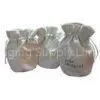 Promotional Caf Natural Twill Plain Natural Drawstring Cotton Bag Reusable For Packaging thumbnail-1