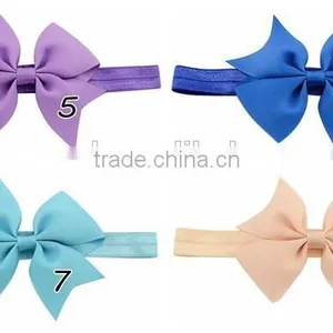 Hair Bow With Elastic Hair Band thumbnail-5
