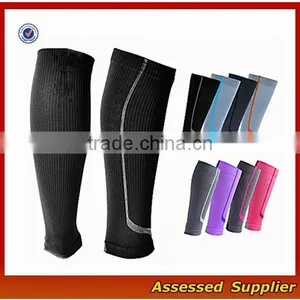 WH-139 Sporty Running Slim Leg 20-30mmHg Strong Support Compression Calf Sleeves Women and Men With Cheap Price thumbnail-1