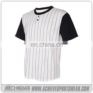 Sample Print Custom Cotton Satin Baseball Shirt thumbnail-1
