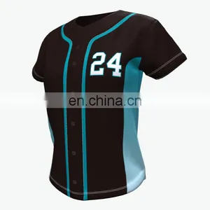 Fabulous Custom Modern Team Light Weight Custom Baseball Crossing Jersey thumbnail-6