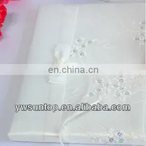 Beautiful Romantic Cheap Novel Wedding Guest Book thumbnail-1