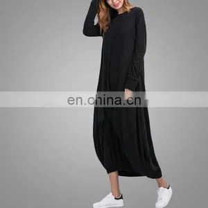 High Quality Muslim Kebaya 2017 Dubai Abaya Cotton Material Women Every Long Dress thumbnail-2