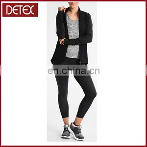 Women Supernova Storm Sofeshell Sports Custom Black Track Jacket thumbnail-2