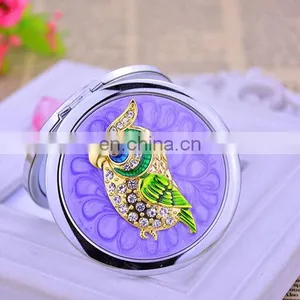 Owl Compact Mirror China Supplier Makeup Mirror High-end Pocket Mirror thumbnail-1