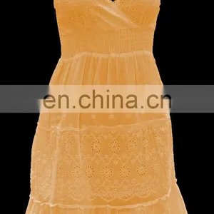 100% ORGANIC COTTON LONG DRESSES FOR GIRLS & LADIES thumbnail-6