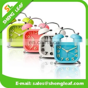 Fashion Creative Cute Lazy Alarm Clock Mute Night-light Children Small Alarm Clock thumbnail-1