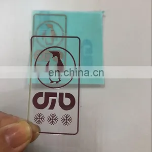 Customized Glossy Silver Thick PET Adhesive Sticker thumbnail-1