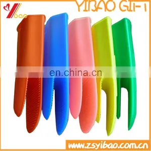 Customize Food-grade BBQ Heat Resistant Silicone Baking Gloves for Cooking thumbnail-5