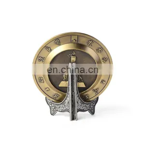 Custom Embossed Round Metal Commemorative Plates for Sale thumbnail-2