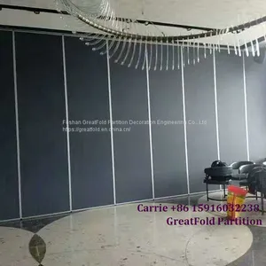 Customized Manufacturer Acrylic Partition Wall Exterior Panel Price of Folding for Exhibition Center thumbnail-3