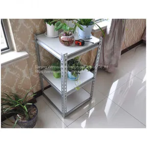 Home Plant Black Particleboard Chipboard Storage Shelf thumbnail-4