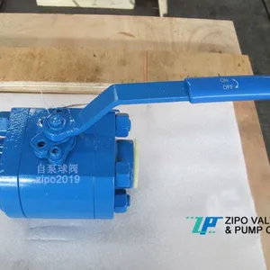 Forged Steel Q11F-3000psi NPT Thread Floating Ball Valve thumbnail-4