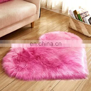 Wholesale Soft Colors Fur Rugs Faux Carpet thumbnail-1