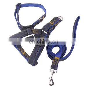 Dog Leashes With Handle High Quality Pet Safety Vest Harness Adjustable Pet Leashes thumbnail-3