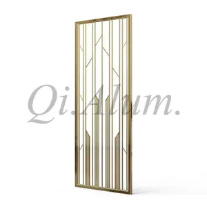 Stainless Steel Perforated Sheet Indoor Screen PVDF Coating Partition thumbnail-2