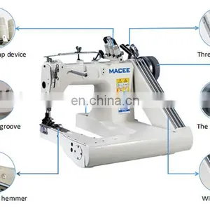 MC 937 HIGH-SPEED THREE NEEDLE FEED-OFF-THE-ARM CHAINSTITCH MACHINE thumbnail-2