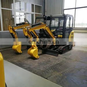 China 2.2 Ton Mini Crawler Hydraulic Excavator With Swing Arm and Chassis Flex on Sale thumbnail-7