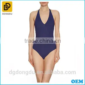 2016 Mini V-neck Swimsuit Comfortable Cool Summer Swimwear With Customized Logos Available thumbnail-2