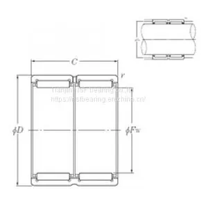 NTN RNA6919R Needle Roller Bearings thumbnail-2