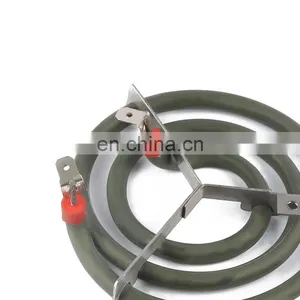 Green Color Low Power Hot Plate Single Burner Heater Electric Stove Heating Element thumbnail-1