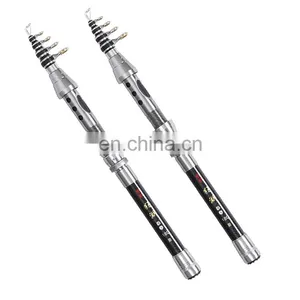 2.7M Ultra Light Carbon Fiber Telescopic Rod Matrix Technology Fishing Rod Portable Rotating Carp Fishing Rod thumbnail-4