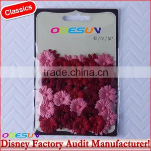 Disney Universal NBCU FAMA BSCI GSV Carrefour Factory Audit Manufacturer A Charmed Life Pink & White Paper Rose thumbnail-3