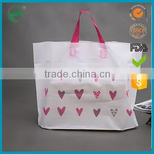 Cheap Handle Plastic pe Shopping Bags With Customized Printing thumbnail-2