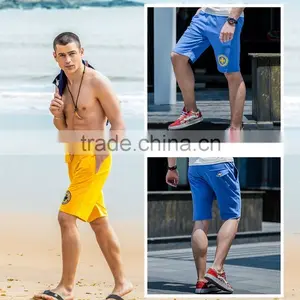 2016 NEW Summer Mens Shorts Pants Sport Casual Gym Short Brand Clothing Boys Shorts Men Jogger Trousers Knee Length Shorts thumbnail-4