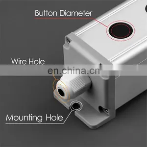 16mm/19mm/22mm Waterproof Aluminium Alloy Metal Push Button Switch Box With Outdoor Power Control Box thumbnail-5