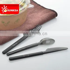 Disposable Food Grade Plastic Fork and Plastic Spoon and Plastic Knife thumbnail-4