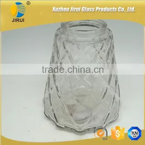 950ml Glass Food Jar With Rhombus Pattern thumbnail-3