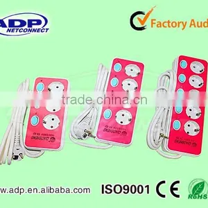 UK Standard Three Ways Extension Power Socket thumbnail-2