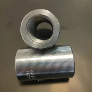 Φ20 50×31 Hard Straight Thread Grouting Rebar Sleeve For Construction Site thumbnail-1