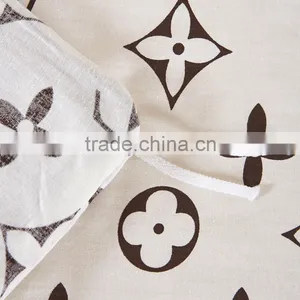 UK Style 100%cotton Bed Set Duvet Cover Cheap Printed Twill Fabric OEM 100%cotton Bed Sheets thumbnail-4