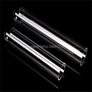 High Purity Quartz Glass Test Tubes for Laboratory Round Bottom Quartz Glass Test Tube thumbnail-4