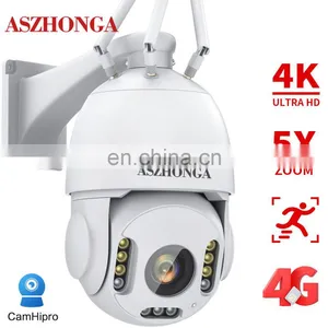 5X Zoom 4K 8MP Wireless 4GSIM CARD Security IP Network Camera HD PTZ Outdoor Home Surveillance Dome Cam CCTV 50M IR Night Vision thumbnail-2