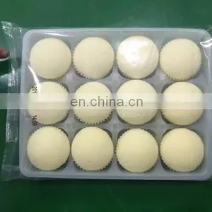Automatic Plastic Bag Frozen Food Dumplings Pizza Pasty Toast Bread Tortilla Pillow Type Big Horizontal Packing Machine thumbnail-3