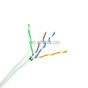 Wholesale Oem Service Cat5e Utp 4pr 24awg Network Cable CCA Cat 5 Cable Made in China thumbnail-1