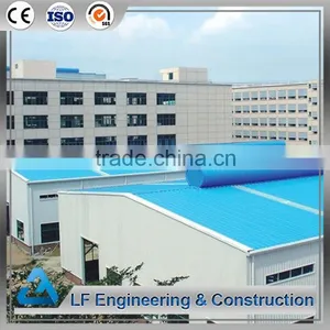 Prefabricated Steel Structure Large Span Building for Factory Workshop thumbnail-1