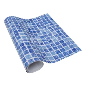 Vinyl Pool Liners Plastic Material l Waterproof Mosaic PVC Swimming Pool Line thumbnail-1