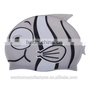 Swimming Cap Silicon Child Diving Waterproof Swimming Cap thumbnail-4