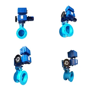 4inch Electric Air Damper Ventilated Butterfly Valve thumbnail-1