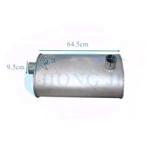 Motorcycle Exhaust Muffler Assembly Super Quiet Generator Muffler for Kinglong Bus Parts thumbnail-2