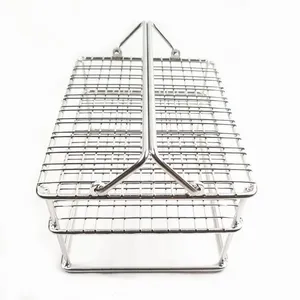 304 316 316L Stainless Steel Woven Wire Mesh Screen Panel Customized Wire Mesh Multi-Layer Frame Structure Basket thumbnail-1