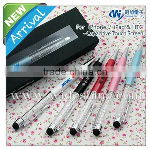 Crystal Bling Stylus Pen for Smart Phone Touch Pen Crystal Ipad thumbnail-2