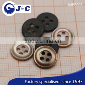 J&C Brown MOP Shell Buttons,pearl Shell Buttons for Fashion Shirt.BR097, BR098 thumbnail-4